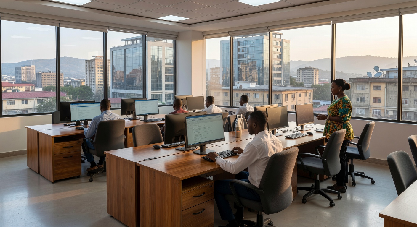 Kampala professional office view