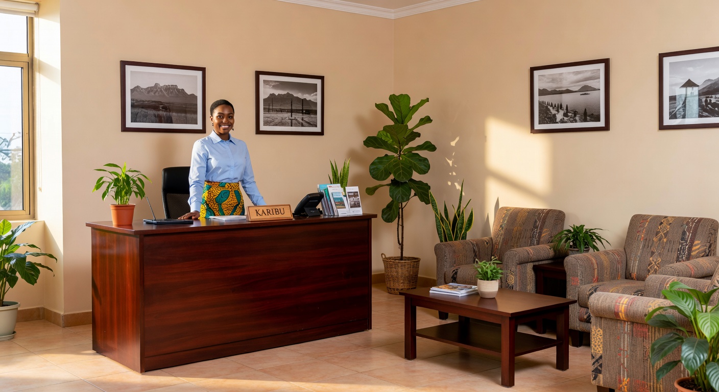 Ascend Uganda office reception