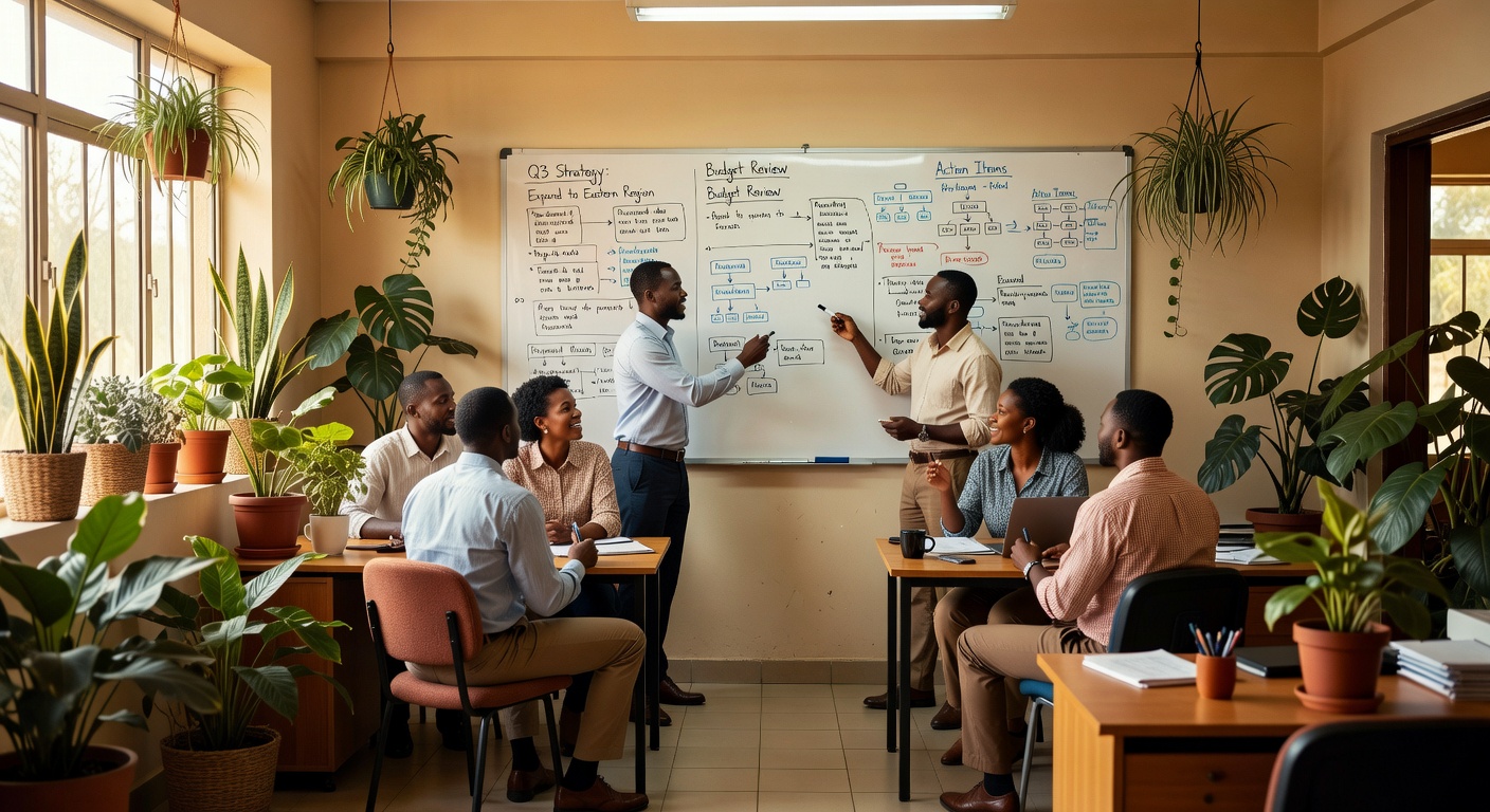 Ascend Uganda team collaboration